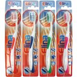 Toothbrushes Elina Toothbrush with Cleaning Agent Anti-Slip