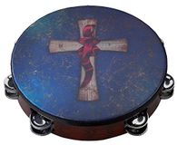 Remo TA-3010-81-SD050 Gospel Church Crosswind Blue Tambourine