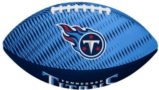 Wilson NFL Team Tailgate Football Junior Team Titans