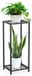 Ibenzoa® Moderne plantenstandaard noir en métal