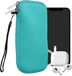 kwmobile turquoise universal XXL smartphone pouch - 7" - 17.7 x 8.5 cm