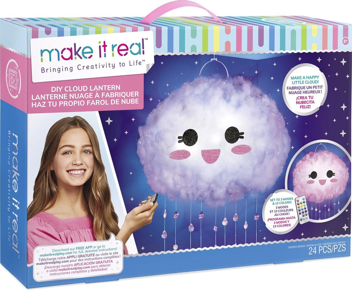 Make it Real LED Wolkenlamp maken