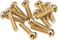 Fender Switch/PU Screws Set of 12 Gold - Gitaaronderdeel