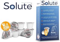 Solute Clean Taste capsule reiniger voor Nespresso - 8 stuks - Biologisch Afbreekbaar