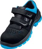 uvex 2 xenova® 9553245 Veiligheidsandalen ESD S1P Schoenmaat (EU): 45 Zwart, Blauw