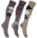 HKM Cardiff rijsokken voor dames, Bruin/Beige, S