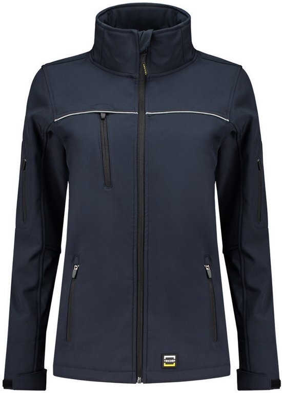 Tricorp softshell luxe dames - 402009 - navy - maat XS