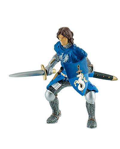 Bullyland 80784 Figuur Beeldje Wereld-Prins met Zwaard in Blauw