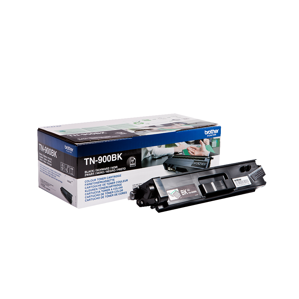 Brother TN-900BK Zwart Tonercartridge - 6000 Pagina's - Compatibel met HL-L9200CDWT en MFC-L9550CDW