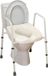 NRS Healthcare rehausse-toilet M66625 Mowbray abattant et cadre Lite - largeur standard - pré-assemblé