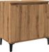 vidaXL Meuble sous lavabo 58x33x60 cm bois de sapin finition chêne clair