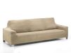 Martina Home Super elastische bankovertrek, meerkleurig, aanpasbaar, Daytona, beige, 4-zits