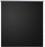vidaXL - Rolgordijn - verduisterend - 84,4 x 175 cm - stofbreedte 80 cm - zwart