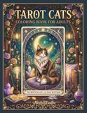 Tarot Cats Coloring Book for Adults