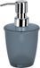 Spirella Toronto Zeepdispenser - Zilver/Grijs - Kunststof - Modern