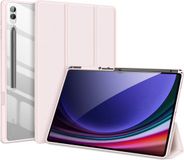 Dux Ducis Toby Samsung Tab S9 Ultra Hoes Tri-Fold Book Case Roze