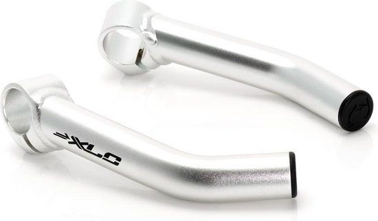 XLC BarEnds BE-01 SB-Plus - Zilver - Aluminium