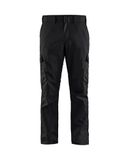 Blåkläder Industrie werkbroek stretch 1444-1832 - Zwart/High Vis Geel - D136