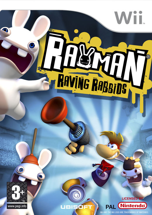 Ubisoft Rayman Raving Rabbids Nintendo Wii