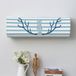 Sans marque Housse de climatiseur - Bouclier de climatiseur complet - Housse de climatiseur en tissu doux pour la décoration intérieure, 92x24x30