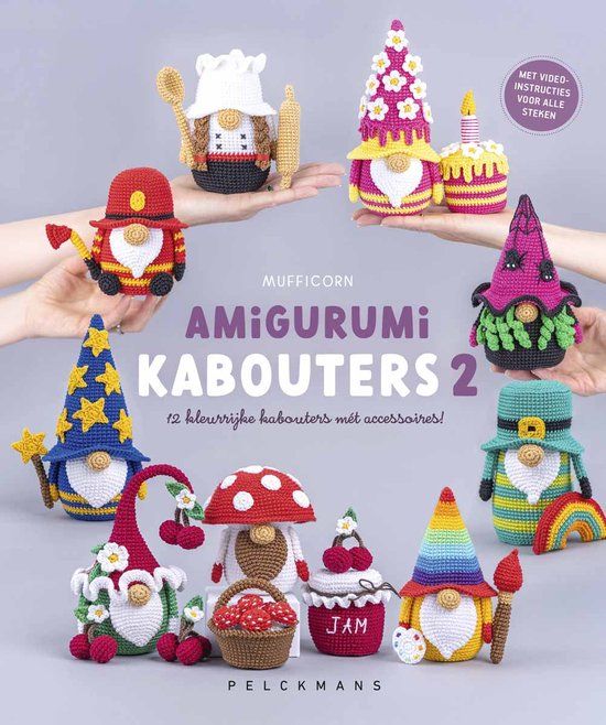 Amigurumi Pelckmans Uitgevers Amigurumi Kabouters 2