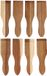 Kesper Gourmetspatels - 24x - Acacia Hout - 13 x 4 cm