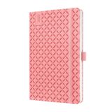 Sigel Jolie J2111 Persoonlijk dagboek 2022 A5 Roze Hardcover