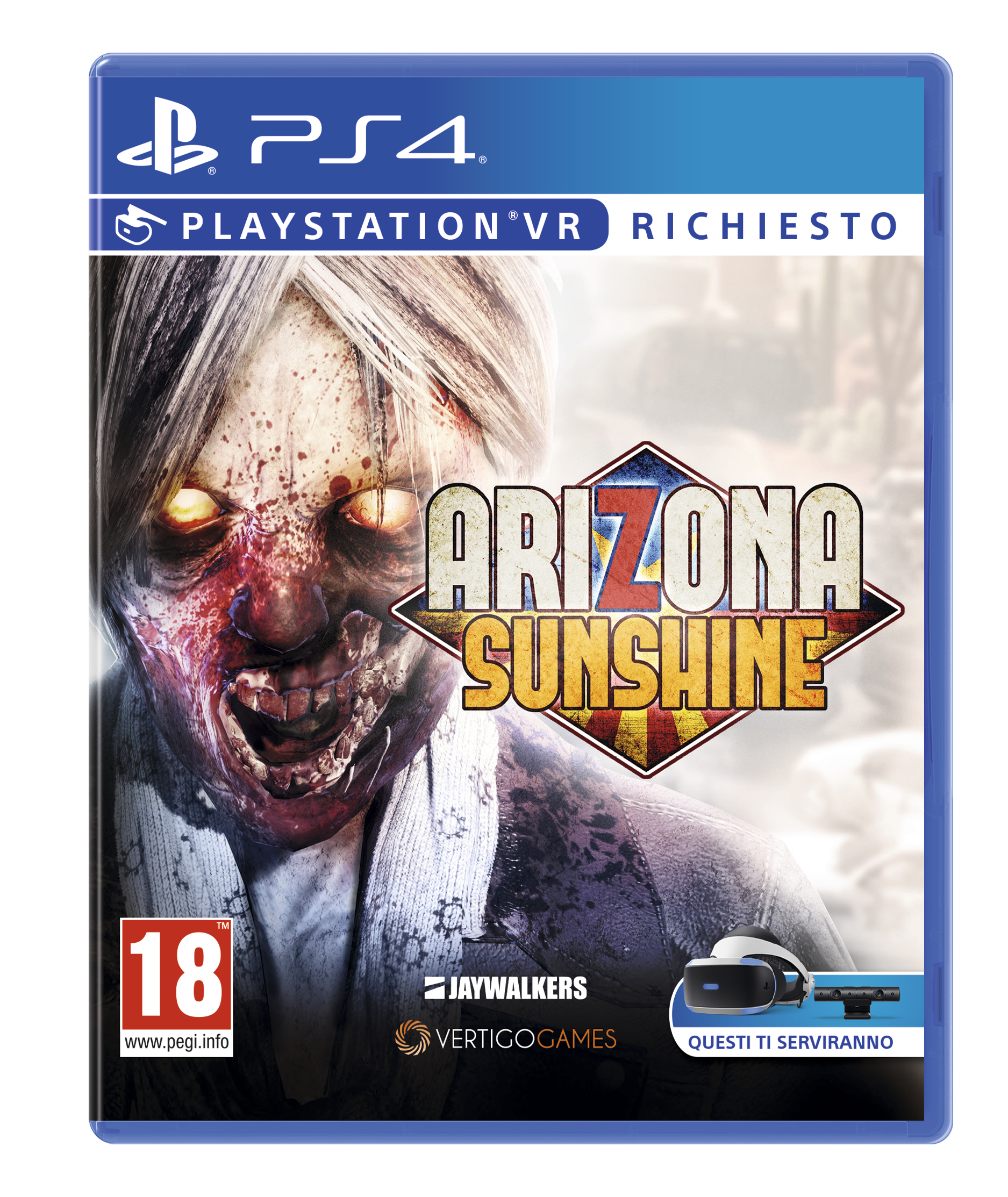 Sony Arizona Sunshine VR PSVR required PlayStation 4