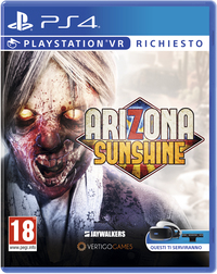 Sony Arizona Sunshine VR PSVR required PlayStation 4