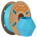 PLA filament bleu aqua 1,75 mm - surface mate - filament d'imprimante 3D - bobine de 1 kg - parfaitement enroulé - haute qualité d'impression - convient aux imprimantes 3D FDM