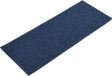 vidaXL - Trapmatten - Zelfklevend - 15 stuks - 60x25 cm - Marineblauw - Rechthoekig