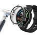 Acadeny Panda Acadeny hoes met pantserglas displaybescherming Compatibel met Xiaomi Mi Watch, 360 ° rondom beschermhoes ultradunne bescherming PC case cover voor Xiaomi Mi Watch, Transparant