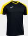 Joma Eco-Championship Shirt Korte Mouw Heren - Zwart / Geel | Maat: S