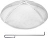 Shenzhen Haorui Industrial Technology Co., Ltd. Bouclier anti-étincelles pour brasero - Rond 40 pouces Couvercle renforcé en acier robuste pour brasero extérieur avec écran à ouverture facile et poignée annulaire pour patio extérieur