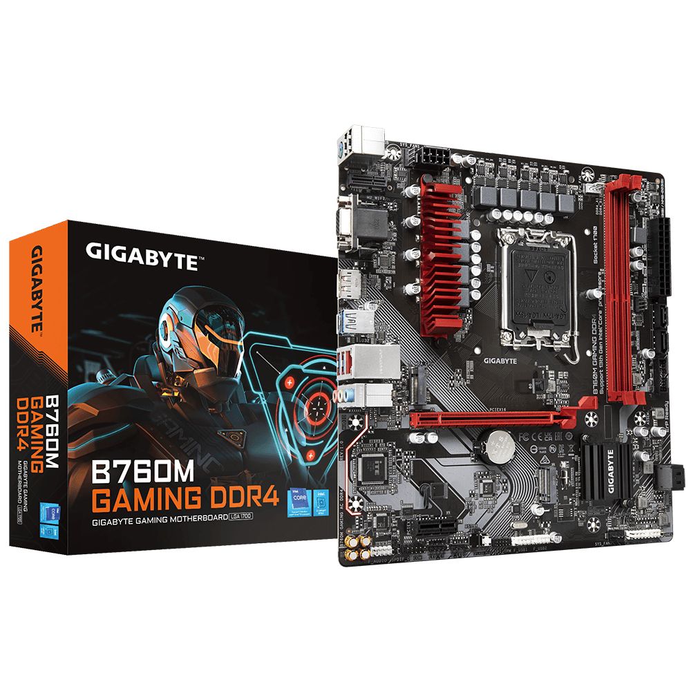 Gigabyte B760M GAMING DDR4 Motherboard - LGA 1700, Micro ATX