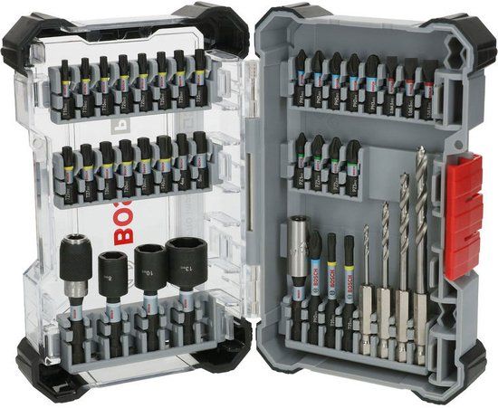 Bosch Accessoires Bosch Professional PRO Impact Wood Boor-/bitset 40-delig - 2608521U87