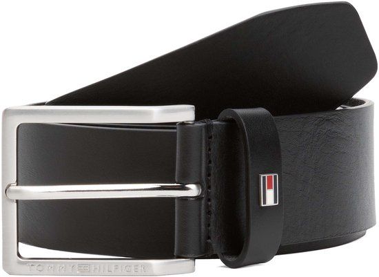 Tommy Hilfiger Adan 3.5 Ext Riem - Zwart - Leer - Heren