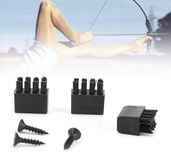 Set de brosses de remplacement - Accessoires de tir à l'arc - 9 pièces - Montage facile - Durable - Convient aux arcs composés