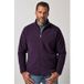 JP 1880 - Heren - Fleece jas Level 2 opstaande kraag 2 zakken tot 8XL - Donker violet - Maat 8XL