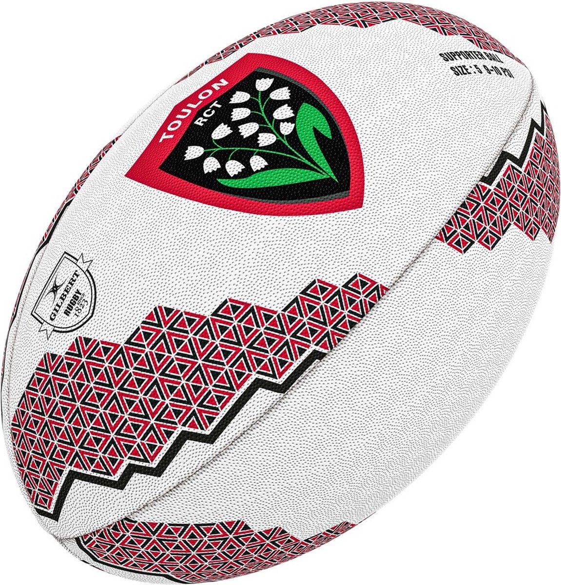 Gilbert BALL SUPPORTER TOULON SZ 5 - Multicolour - 2023