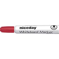 niceday WBM2.5 Whiteboardmarker Kogel Rood - 8717868161966