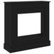 vidaXL Haardombouw Noir Chêne 90x30x90 cm