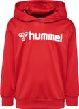 Hummel Sweatshirt manches longues imprimé logo col rond bord-côte capuche garçon
