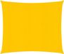 vidaXL Zonnezeil 160 g/m² 2,5x3 m HDPE Geel