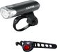 CatEye EL135N + ORB LD160 Lampset - Fietsverlichting - LED - Zwart