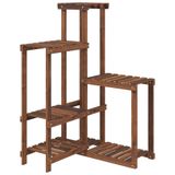 VidaXL Plantenstandaard Hout Bruin 615x1015 mm