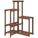 VidaXL Plantenstandaard Hout Bruin 615x1015 mm