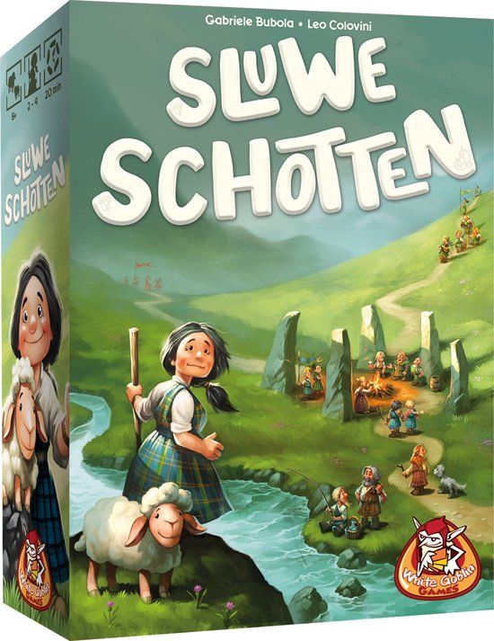 White Goblin Games Sluwe Schotten - Kaartspel - 2 tot 4 spelers - 20 minuten - Vanaf 8 jaar