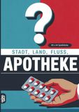Stadt, Land, Fluss, Apotheke: 60 Spielblöcke A4 - Geschenk für Pharmazeuten - Quiz | Spiel für Apotheker