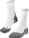 FALKE TE4 anti-blaar katoen functioneel materiaal tennissokken heren wit - maat 42-43